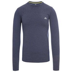 Trespass Mens Timo Long Sleeve Active Top / Navy Marl